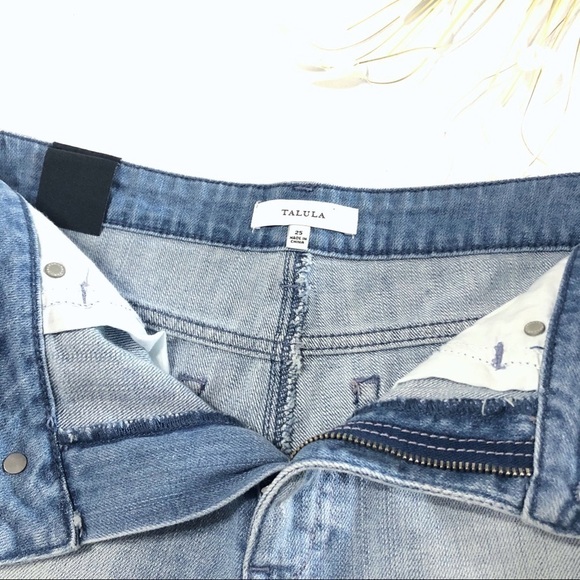 ARITZIA TALULA High Rise Denim Shorts - Picture 4 of 5